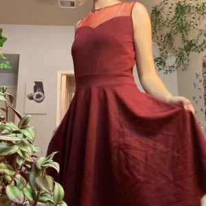 Pretty dark red dress! Never worn before!